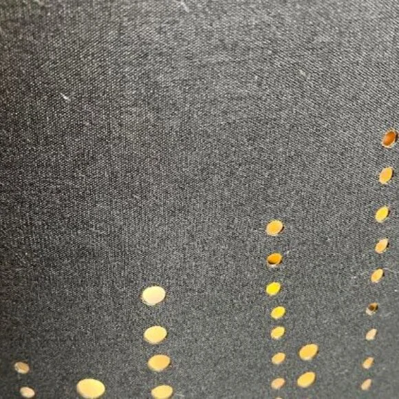 Luvkczc Black Drum Style Perforated Lampshade for Table Lamp or Floor Lamp - Picture 5 of 6